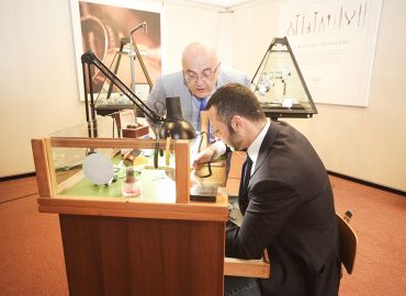 Il Sindaco di Marcianise Antonello Velardi nell'area I Maestri Artigiani - Inaugurazione